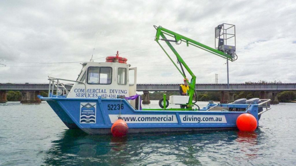 Boat Elevated Work Platform Low