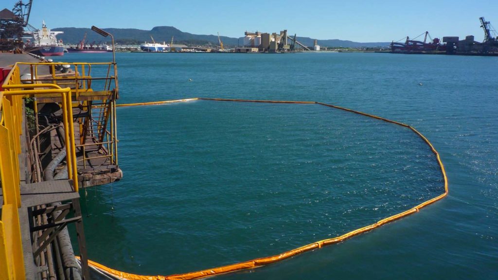 Oil Boom and Silt Curtain