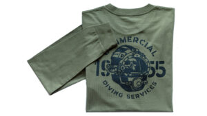 Tshirt Helmet Ls Army Back