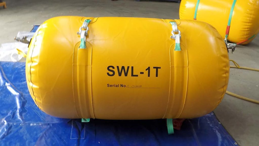 Underwater Air Lift Bag 1ton 1000kg Inflated